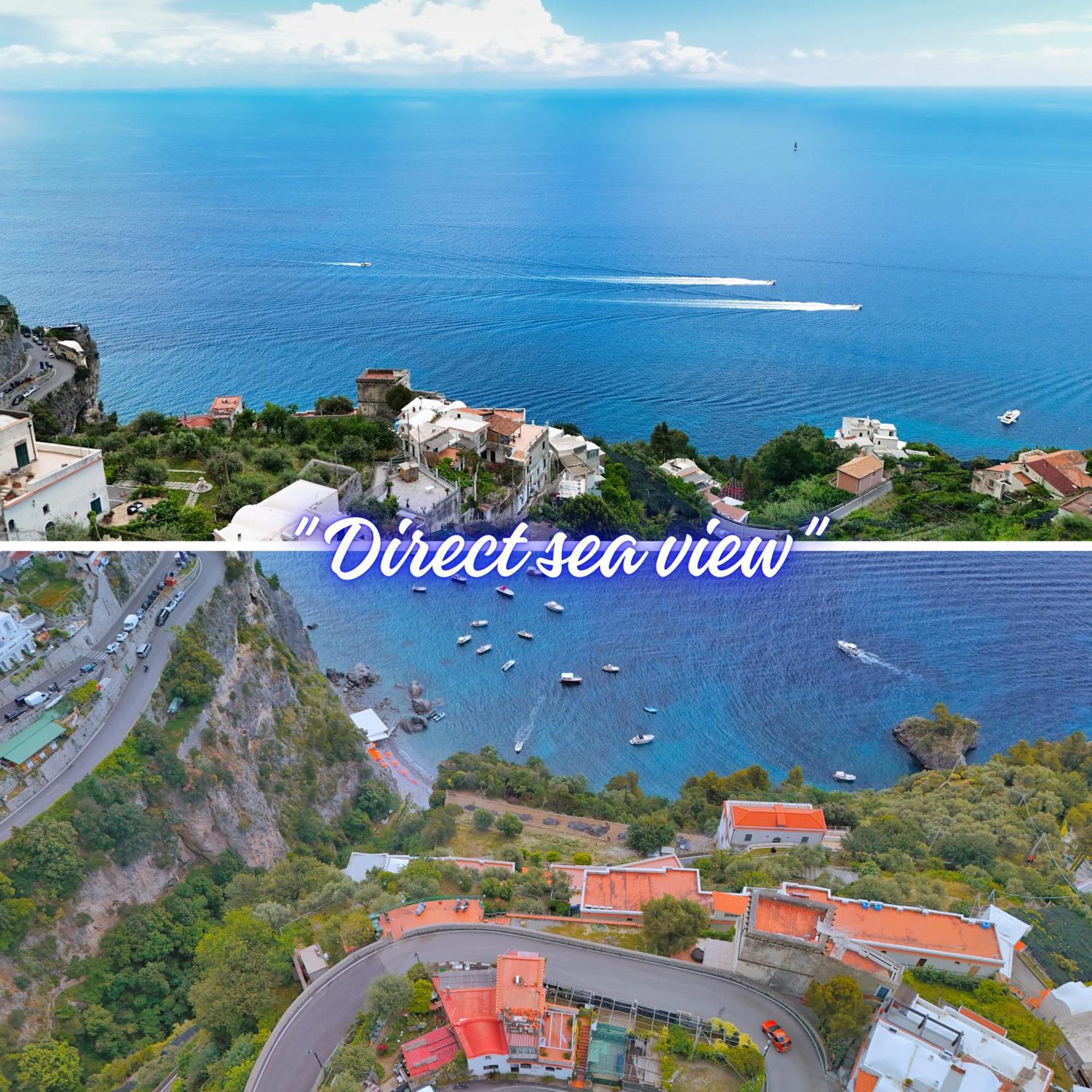 La Saracena-Traditional Amalfi Villa With Sea View Buitenkant foto